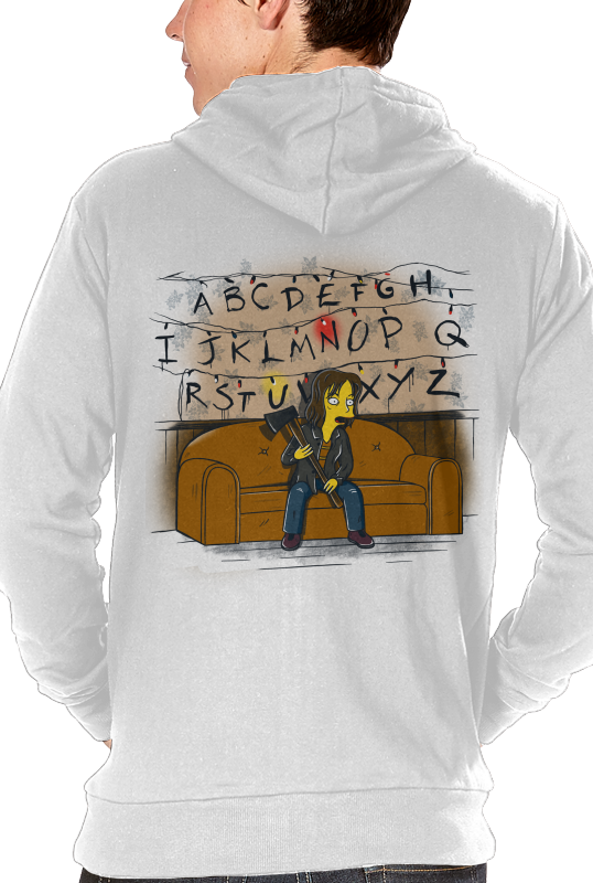 Waiting For The Demogorgon - Hoodie (538x800), Png Download