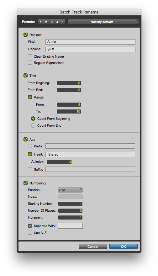 As You Can See This Is A Fairly Intricate Dialog With - Shift Dialog Box In Pro Tools (509x891), Png Download