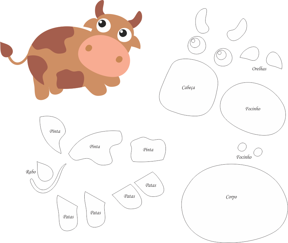 Molde De Olho De Vaca (922x778), Png Download