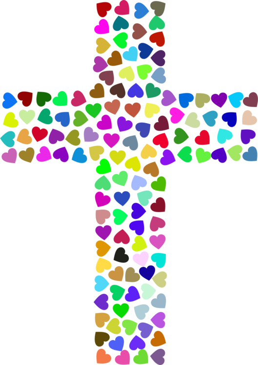 Christian Cross Christianity Crucifix Computer Icons - Cross Background Clip Art (529x750), Png Download