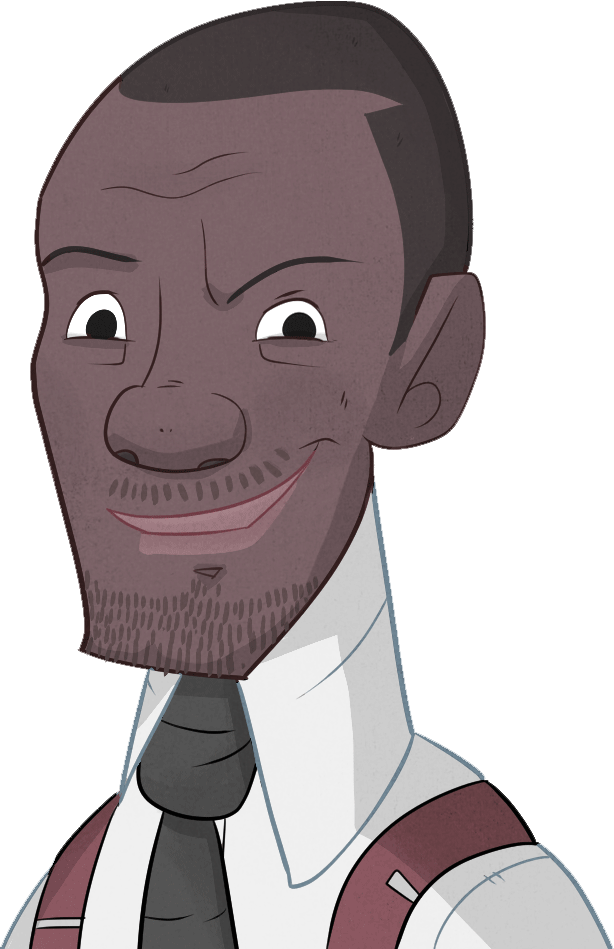 But The Joint Attracted All Types - Cartoon (614x949), Png Download