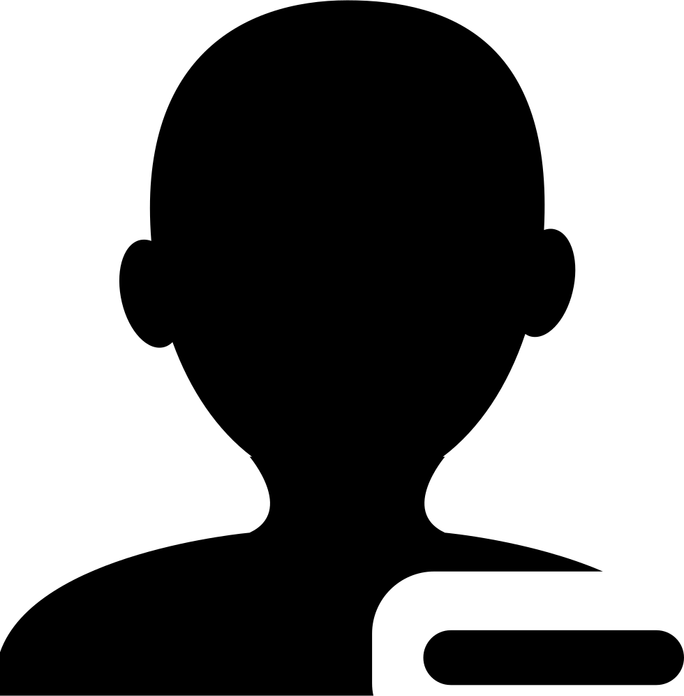 Reducing People Icon Free Download Png Svg Open Silhouette - Silhouette (980x996), Png Download