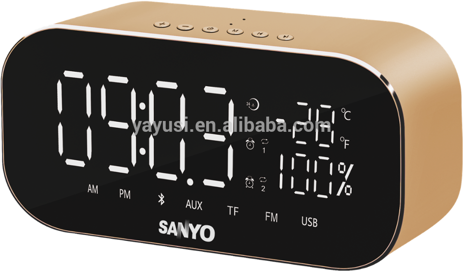China Iphone Radio Alarm Clock, China Iphone Radio - Akai Abts S2 (1000x609), Png Download