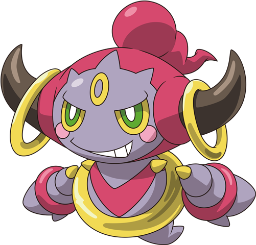 Pin By Quincy On The Dopest Shit - Hoopa Pokemon White Background (600x600), Png Download