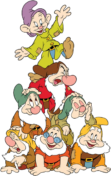 Disney Dopy Clipart Seven Dwarfs Clip Art - Seven Dwarfs (600x600), Png Download