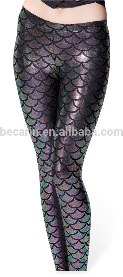 China Girls Hot Leggings, China Girls Hot Leggings - Mermaid Zeemeermin Legging (667x1000), Png Download
