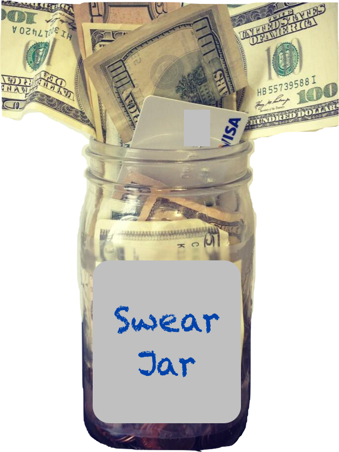 This Momma Drops F-bombs - Full Swear Jar (695x927), Png Download