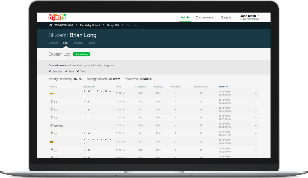 View The Students' Logs To Assess Their Performance - Operating System (1052x609), Png Download