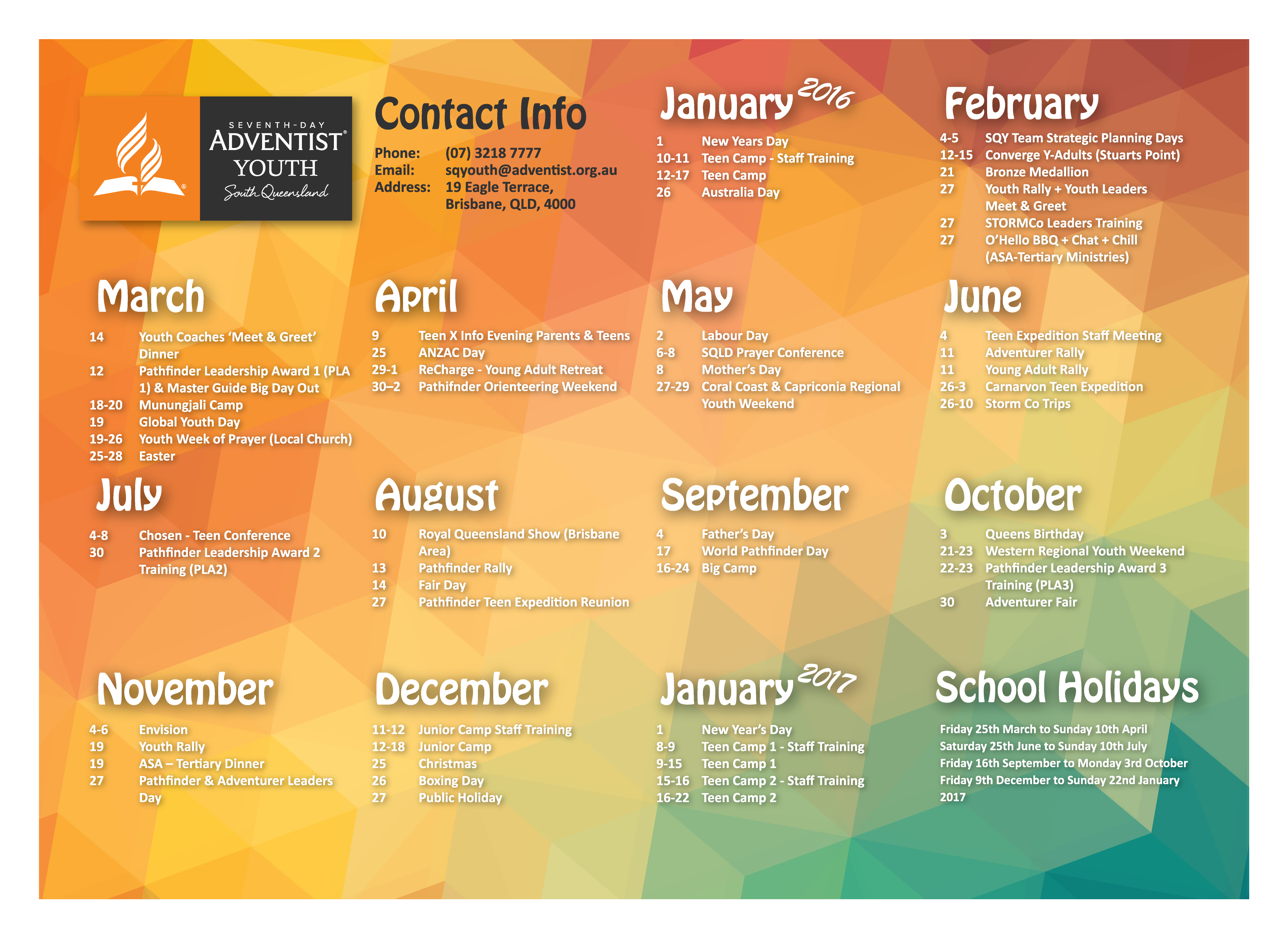 Calendar 2016 Copy (3783x3247), Png Download