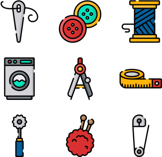Sewing (600x564), Png Download