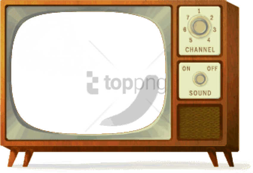 Free Png Old Television Transparent Png Image With - Lucille Ball Birthday Google (850x583), Png Download