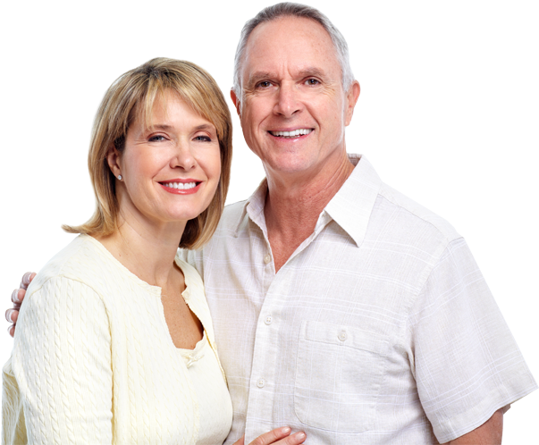 Default Title - Older Couple Png (650x500), Png Download