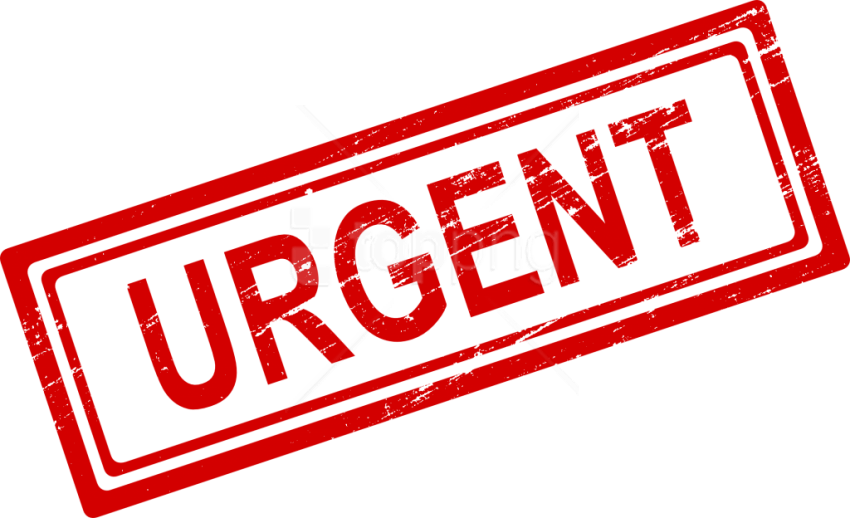 Urgent Free Images Toppng Transparent Background - Urgent Stamp Png (850x518), Png Download