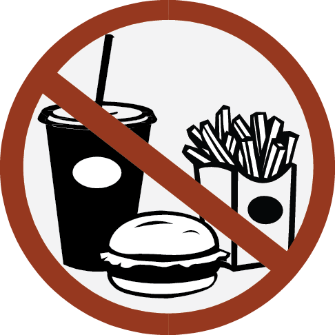 Nocell Nofood Nokids - Food And Drinks Not Allowed (486x486), Png Download
