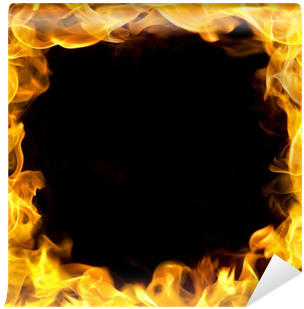 Frame Flames (400x400), Png Download
