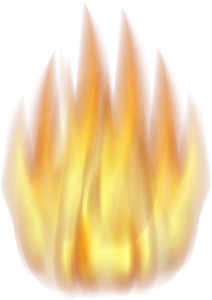 Fire Png Large Transparent Clip Art Image - Close-up (425x600), Png Download