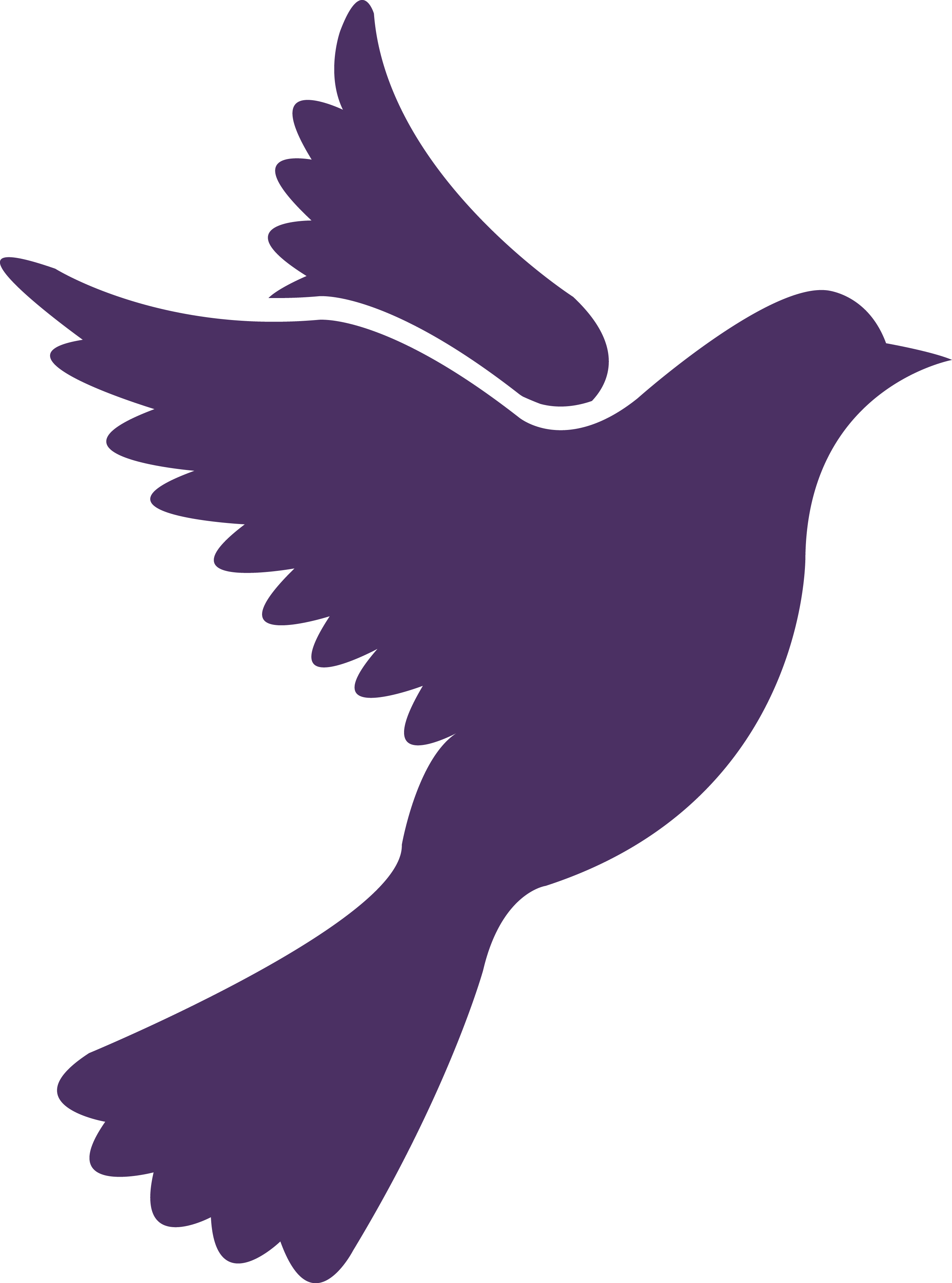 Nuestra Boda Palomas Png - Pigeon Vector (2641x3560), Png Download