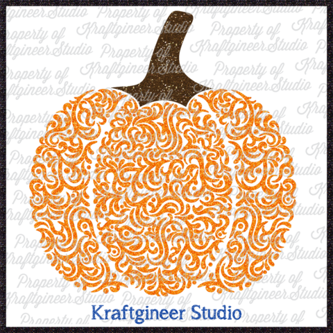 Swirl Pumpkin - Glass Cutting Board,15 X 11-inch (480x480), Png Download