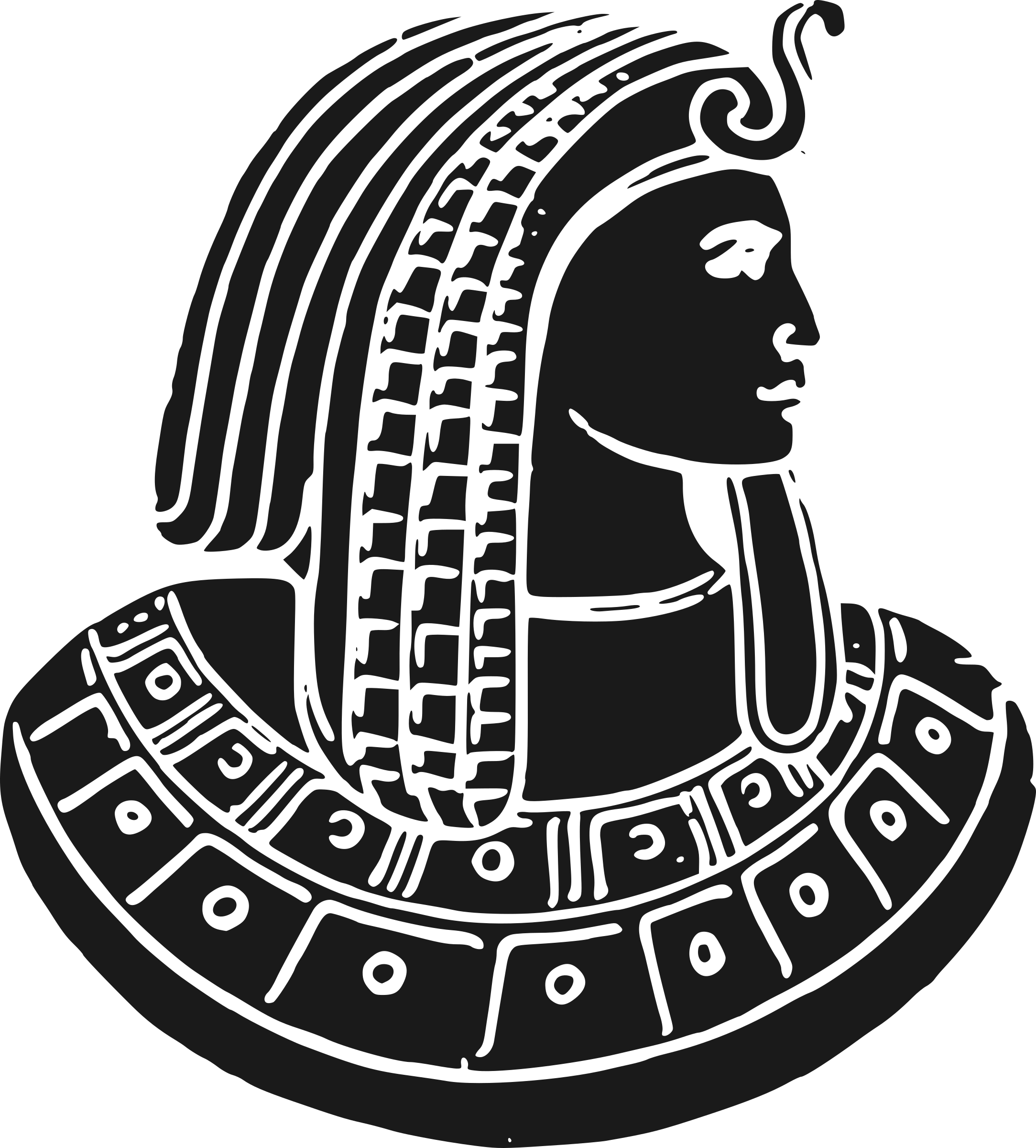Stickpng003 Load20180523 Transparent Png Sticker - Pharaoh Png (2167x2400), Png Download
