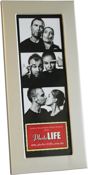 Silver Photo Strip Photo Booth Frame - Strip Frame (600x600), Png Download