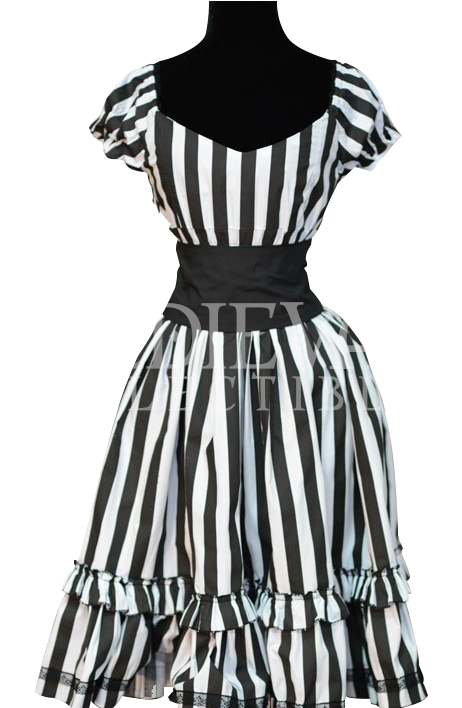 Striped Dress Png Transparent Image - Dress (707x707), Png Download