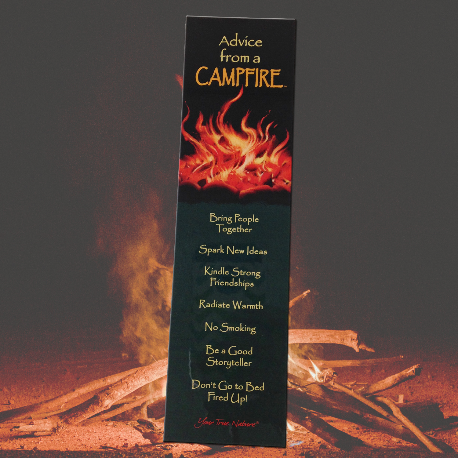 Advice From A Campfire Bookmark - 5x10 Wood Sign Advice From A... Advice (1500x1500), Png Download