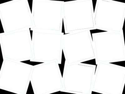 Mosaic Polaroid Wallpaper Psd - Mosaico De Fotos Psd (400x300), Png Download