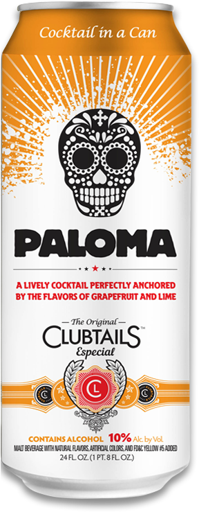 Clubtails Paloma - Paloma In A Can (300x758), Png Download
