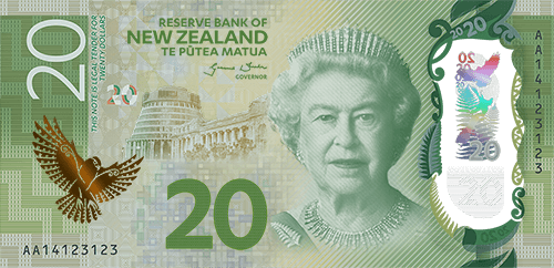 20 Dollar - New Australian Banknotes (500x242), Png Download