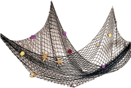 Black Fishing Net - Draw A Fishing Net (450x450), Png Download