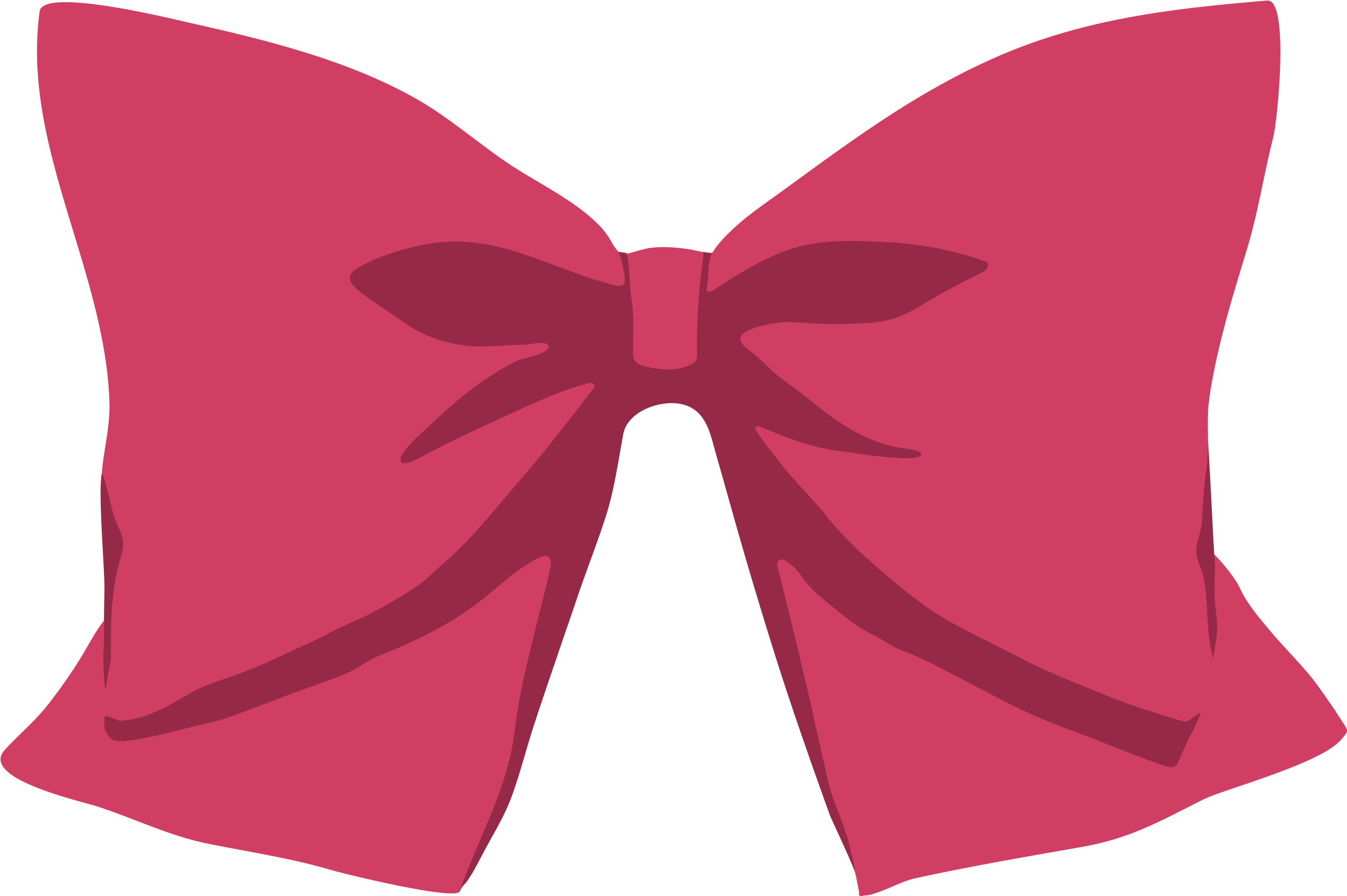 Freeuse Download Clipart Ribbons And Bows - Sailor Moon Bow Vector (2550x1843), Png Download