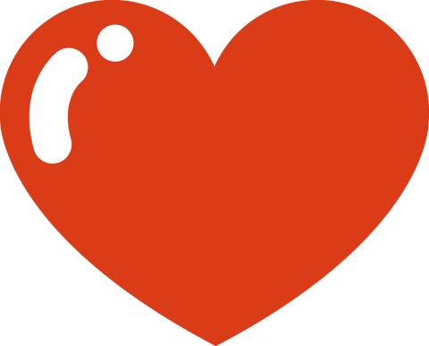 Iconos Y Figuras De Amor - Icono De Corazon (480x387), Png Download