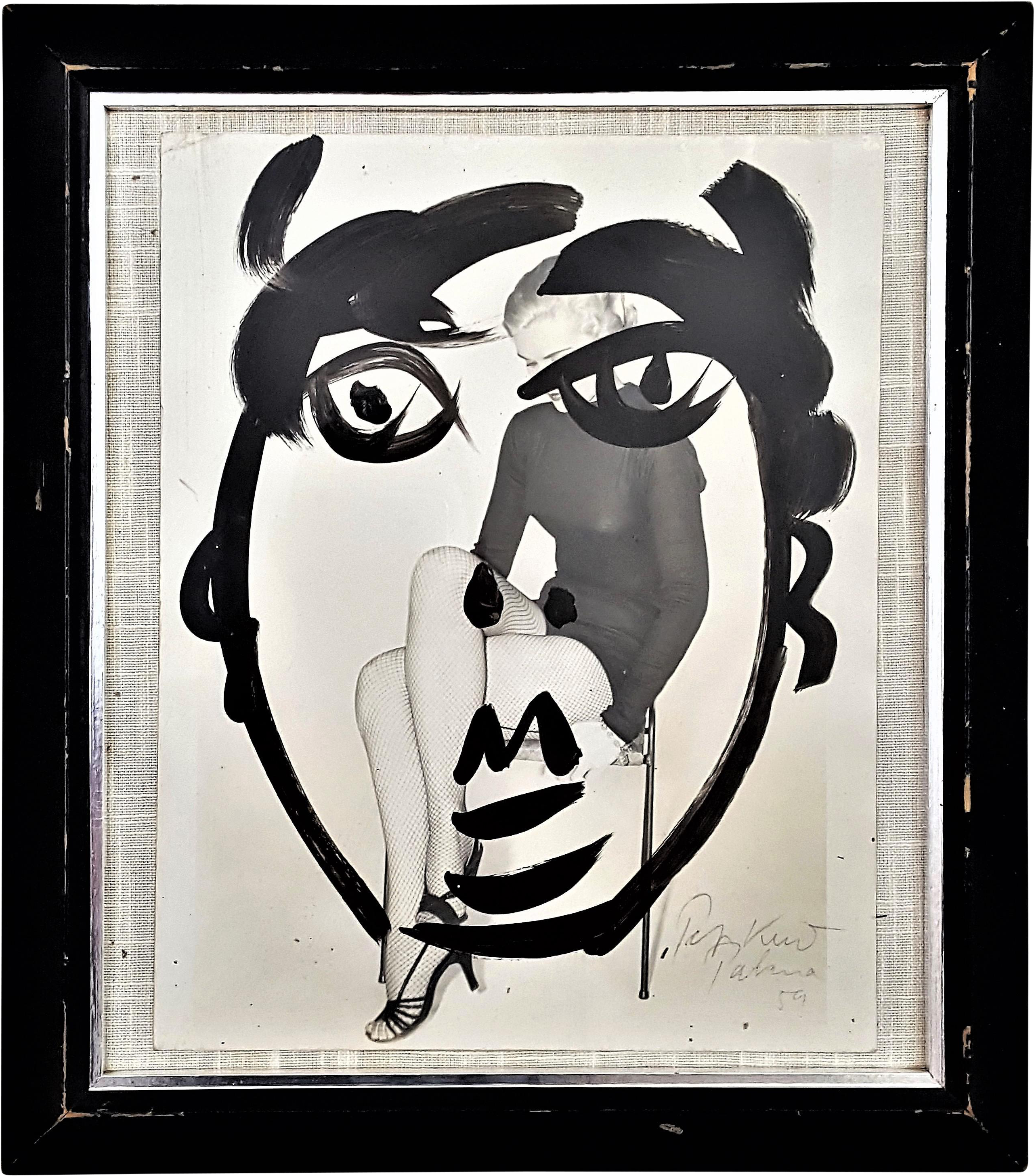 Extremely Rare And Erotic Original Peter Keil Painting - Painting (2844x3236), Png Download