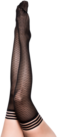Kixies Honeycomb 1301c Thigh Hi - Tights (320x480), Png Download