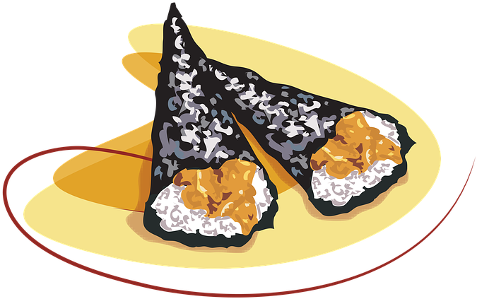 Sushi, Roll, Fish, Rice, Chinese, Raw, Food, Seafood - Sushi (960x650), Png Download