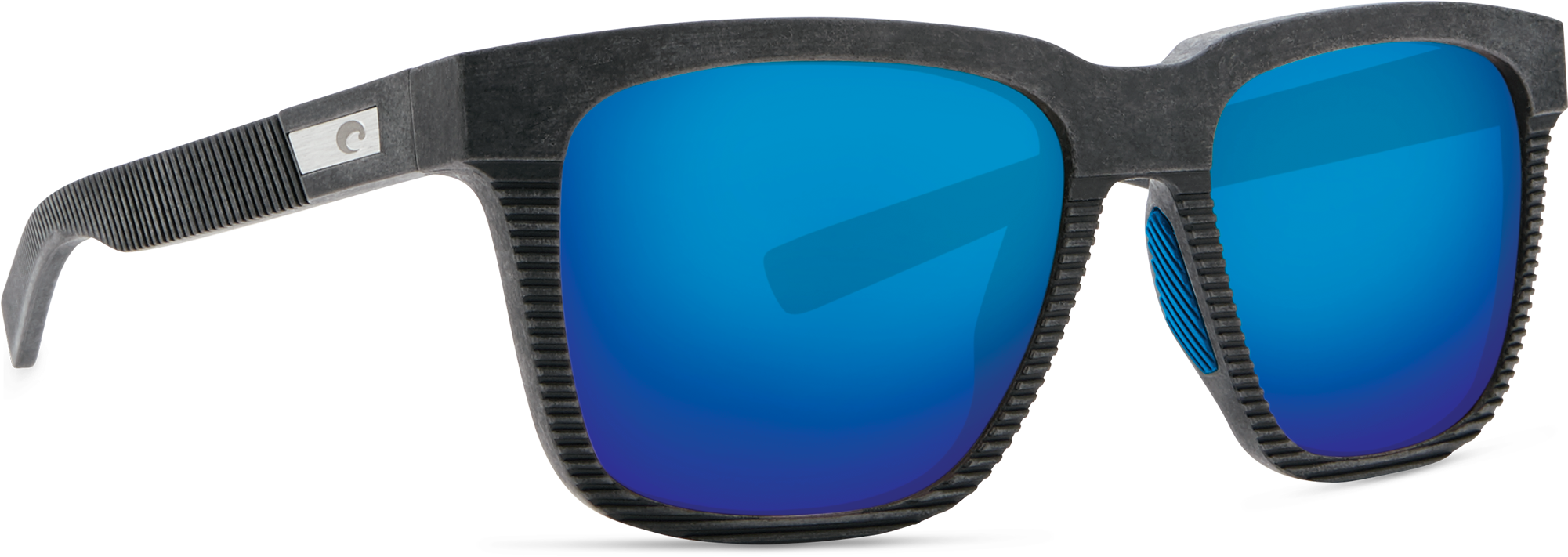 Costa Del Mar Pescador Sunglasses In Net Gray With (2000x1000), Png Download