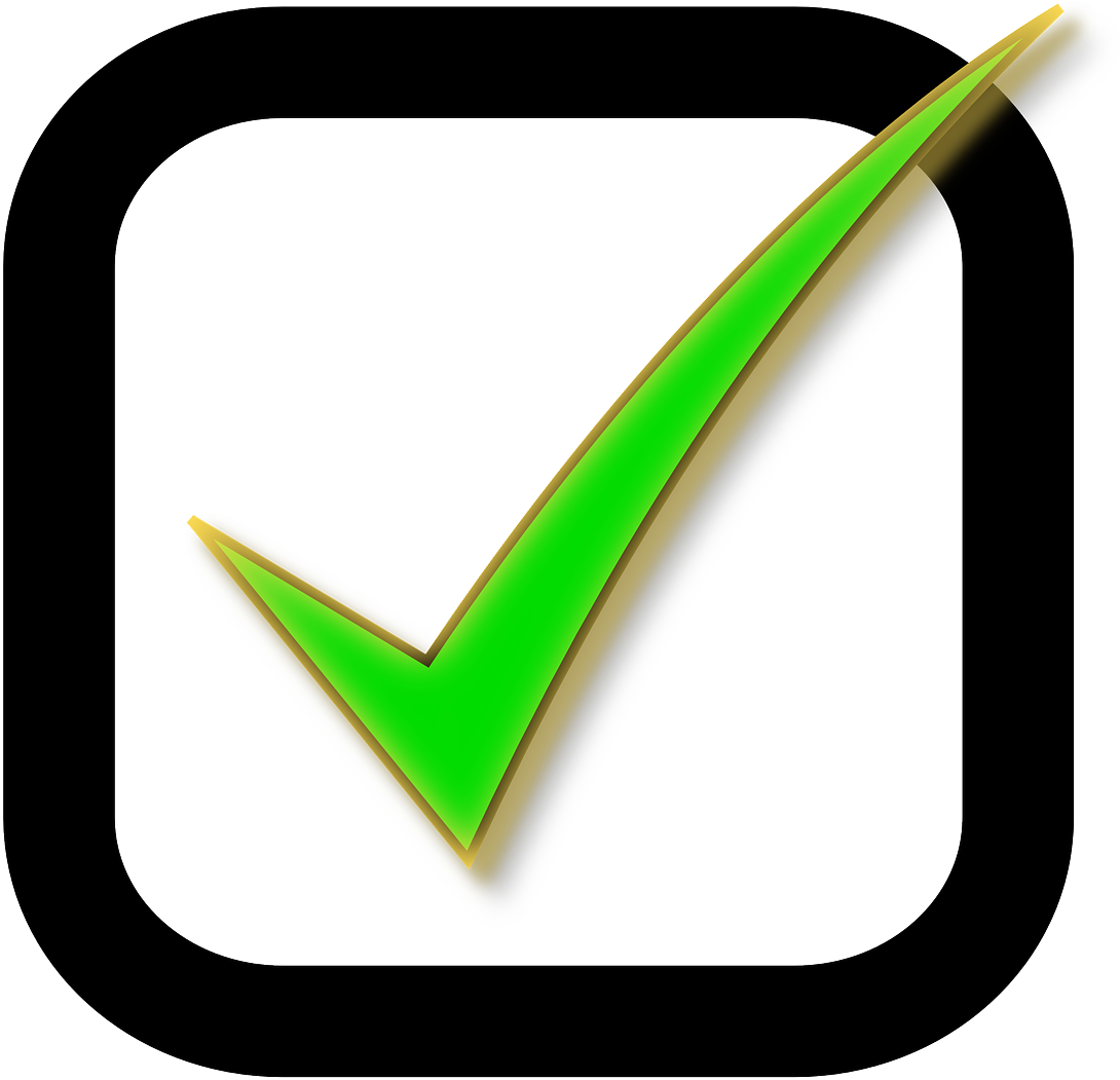 Checkbox, Check, Tick, Green, Okay, Checked, Selected - Green Tick In A Box (640x639), Png Download