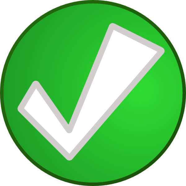 Checkmark Png Download - Tick Clipart (600x600), Png Download
