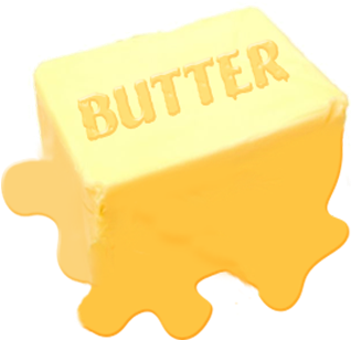 Melted Butter Png Banner Library Library - Smile (454x340), Png Download