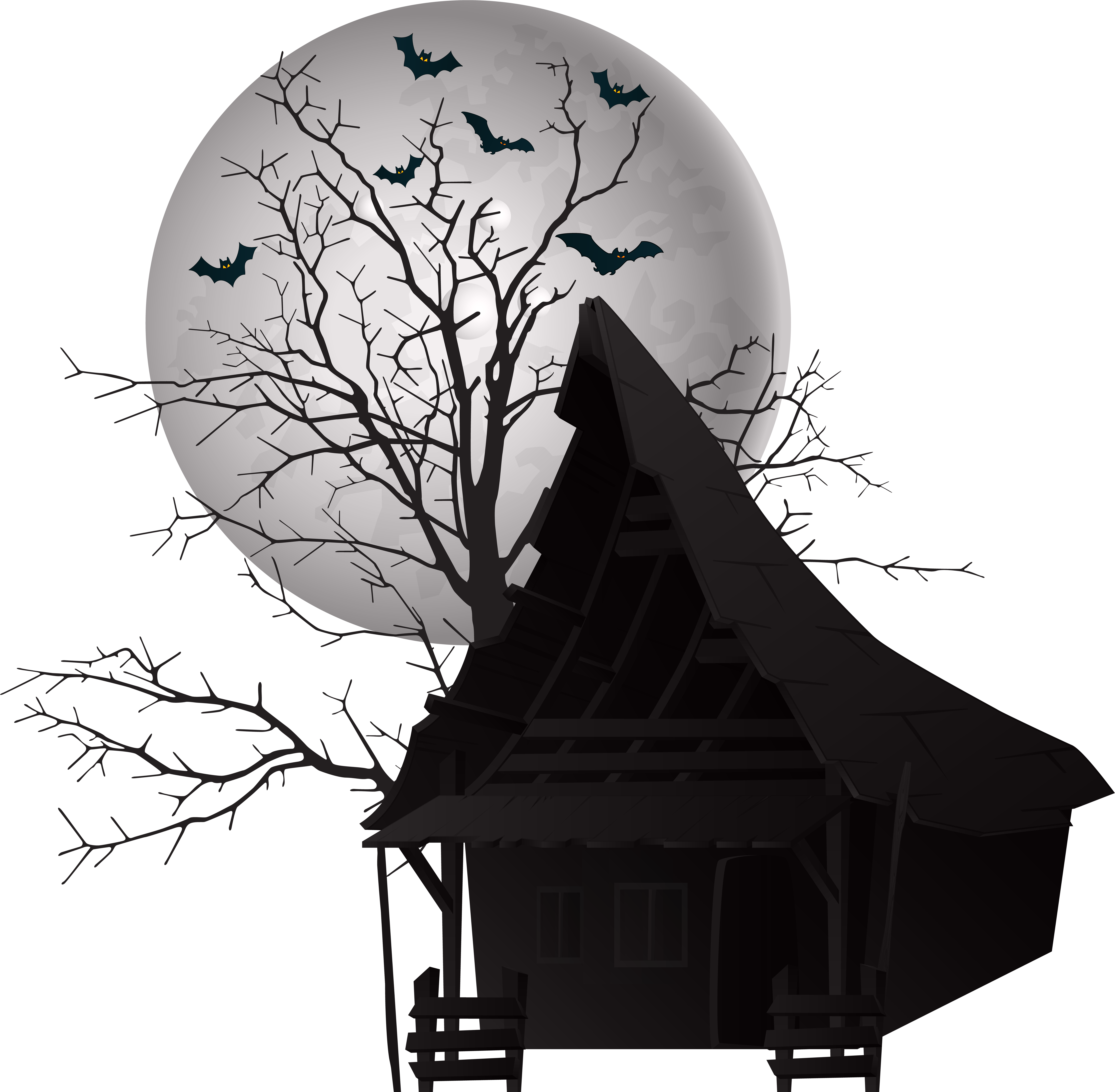 Scary Png (8000x7793), Png Download
