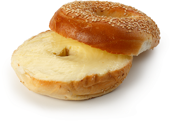 Butter - Bagel With Butter (500x500), Png Download