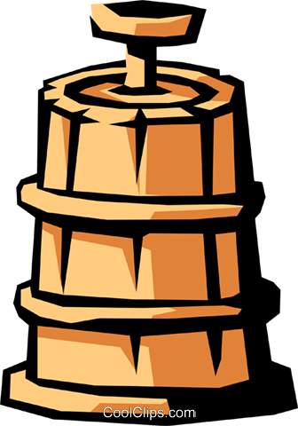 Butter Clipart Png Transparent - Butter Churn Clipart Transparent (336x480), Png Download