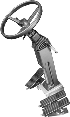 Steering Wheel And Pedals - Assault Rifle (720x405), Png Download