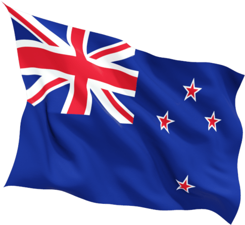 New Zealand Flag Wave Png - New Zealand Flag Png (640x480), Png Download