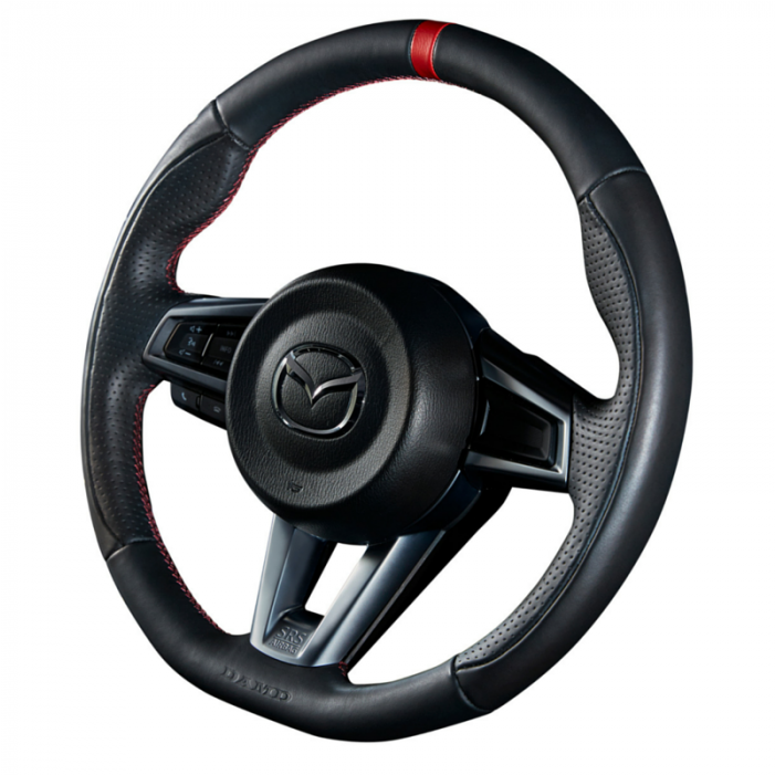 More Views - Mazda Mx5 Steering Wheel (1000x700), Png Download