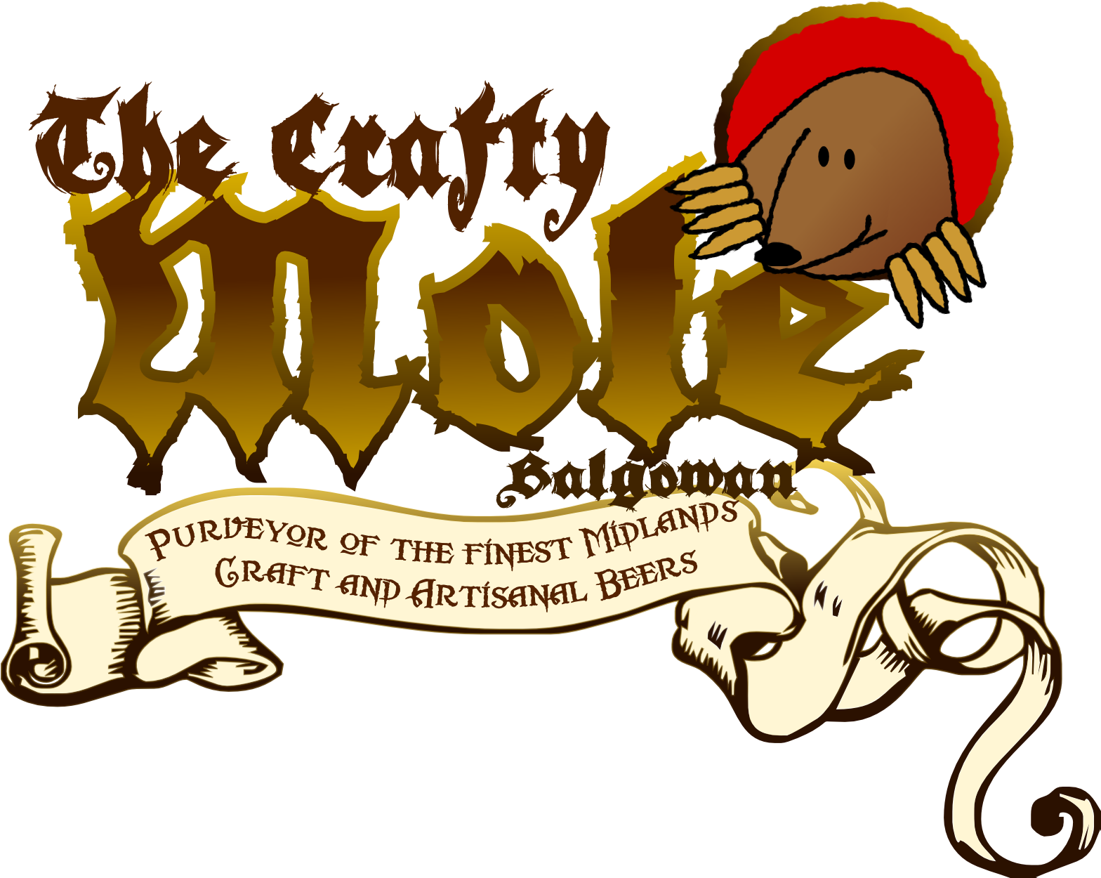 One Of The Midlands' Best Kept Secrets, The Crafty - The Crafty Mole (1567x1279), Png Download