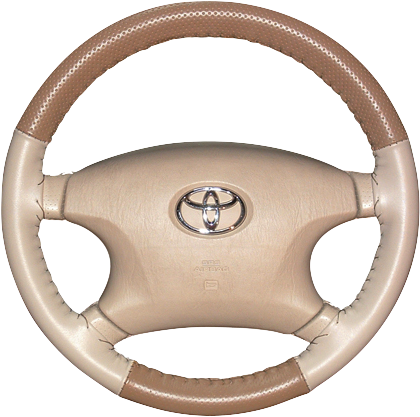 Perforated Steering Wheel Sample - Toyota Avalon Steering Wheel Covers (450x448), Png Download