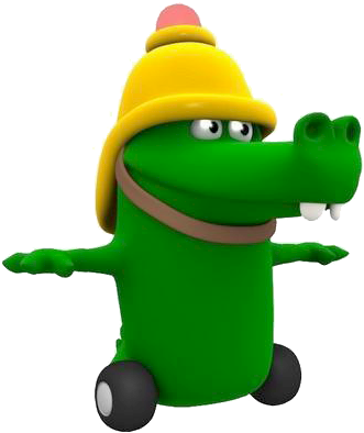 Jungle Junction - Jungle Junction Characters Green (347x409), Png Download