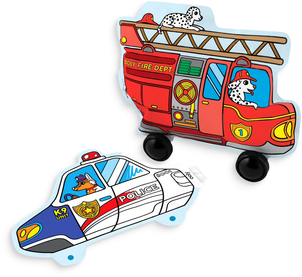 161 024 3d Colorables Rescue Vehicles O1 V=1523750273 - Vehicle (1200x1200), Png Download