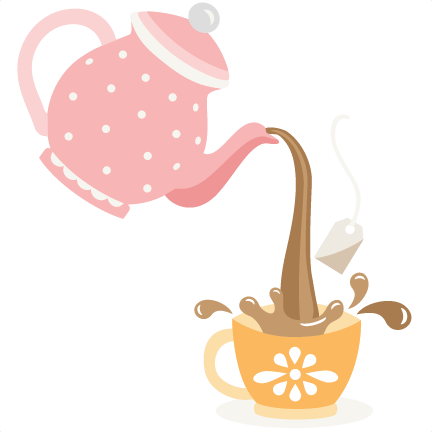Pouring Teapot Clipart - Teapot And Cup Clipart (432x432), Png Download